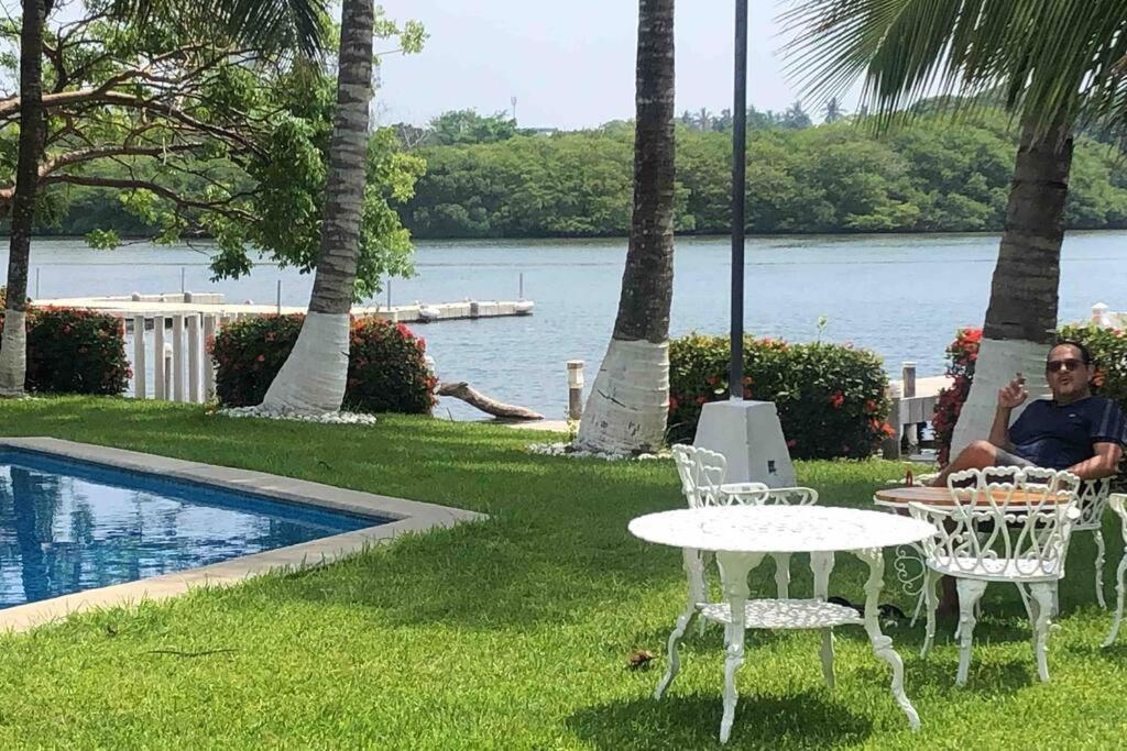 Casa C/Embarcadero En Boca Del Rio Gran Ubicacion Villa Buitenkant foto